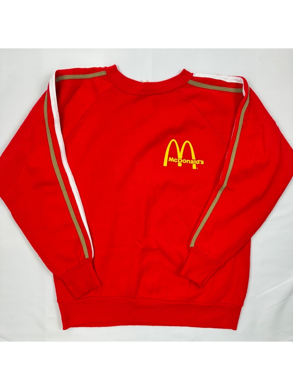 McDonald’s Vintage Crewneck 100% Creslan Acrylic Made in USA Size Medium RN14179